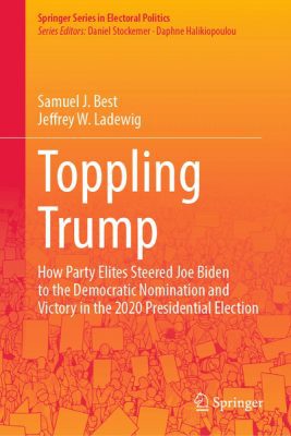 Toppling Trump book cover.