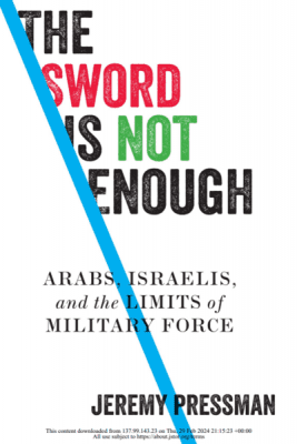 The Sword is Not Enough book cover.